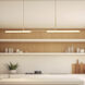 Vesper LED 73 inch Brushed Gold Linear Pendant Ceiling Light