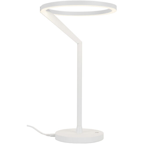 Roda 15 inch 16 watt White Table Lamp Portable Light
