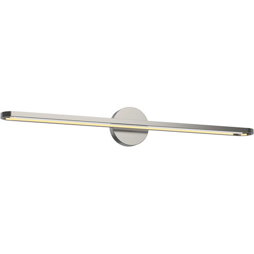 Marlon LED 37.8 inch Brushed Nickel Bath Vanity Light Wall Light