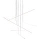 Vega Minor LED 47.25 inch White Multi-Pendant Ceiling Light