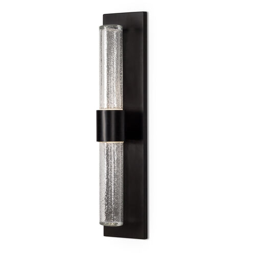 Copenhagen LED 19.63 inch Black Exterior Wall Sconce