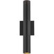 Lorna LED 4.63 inch Black ADA Wall Sconce Up/Down Light Wall Light