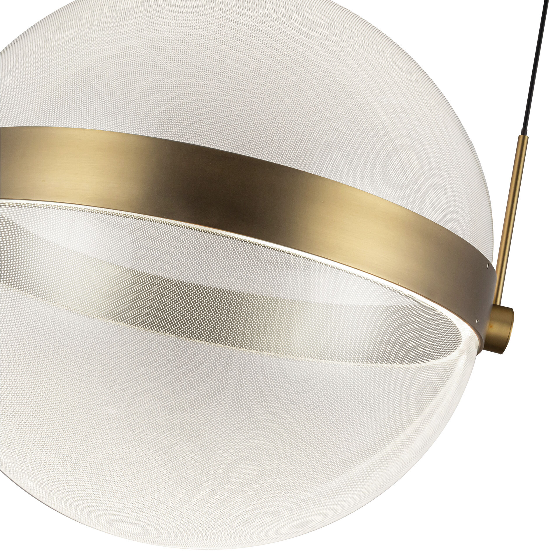 Pisces Pendant Ceiling Light in Brushed Gold