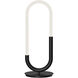 Huron 22.38 inch 11 watt Black Table Lamp Portable Light