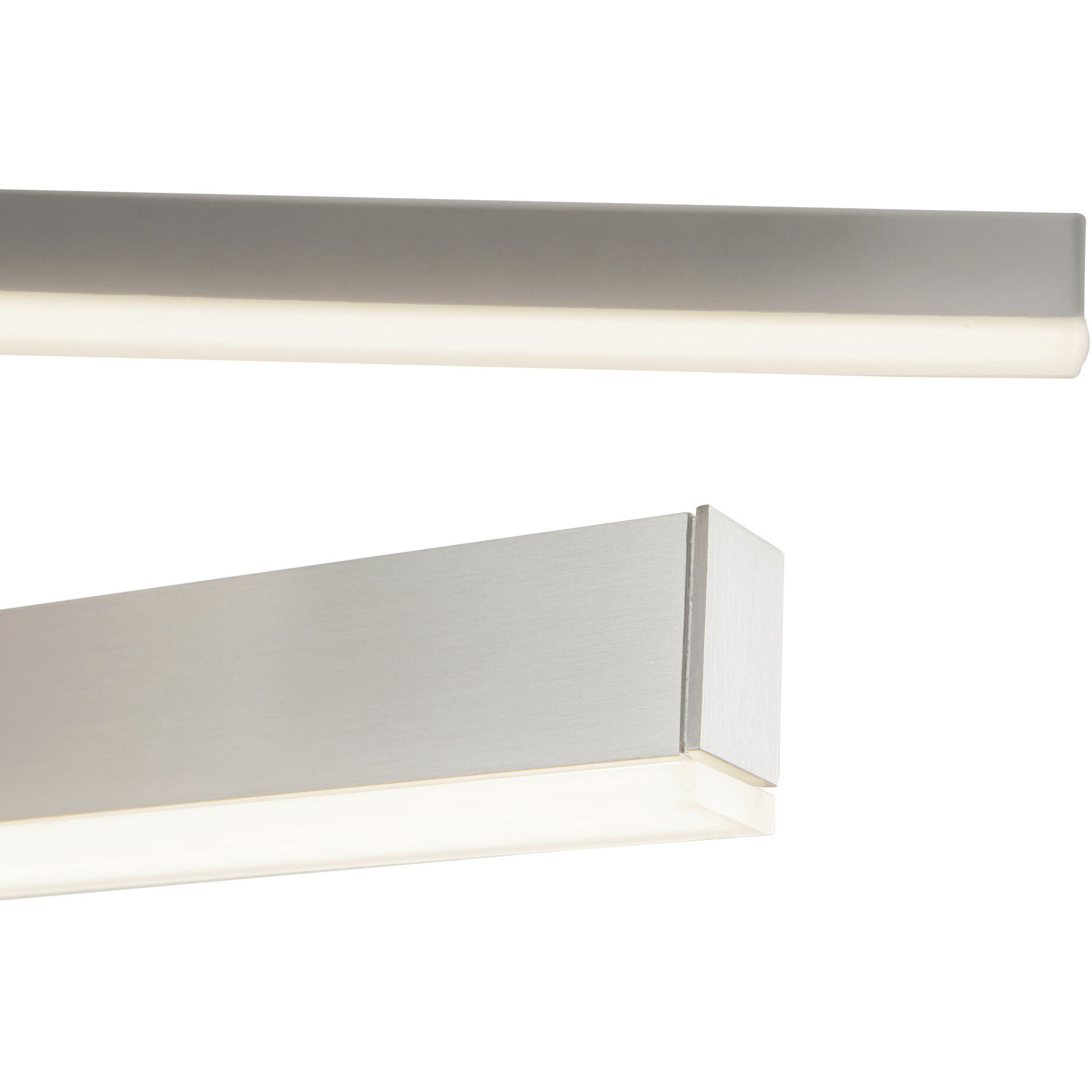 Vega LED 0.75 inch Brushed Nickel Chandelier Ceiling Light