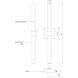Rona LED 4.5 inch Chrome Bath Vanity Light Wall Light