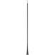 Taper LED 1.25 inch Black Pendant Ceiling Light