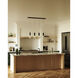 Lena LED 5.13 inch Black Multi Pendant Ceiling Light