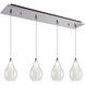 Victoria LED 5.13 inch Chrome Multi Pendant Ceiling Light