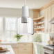 Samson LED 5.88 inch Clear Pendant Ceiling Light in Clear Glass Shade