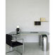 Septum 10.38 inch 7 watt Matte Black and Chrome Table Lamp Portable Light