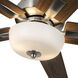 Erikson 52 inch Brushed Nickel Ceiling Fan