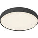 Rynn 7.13 inch Black Flush Mount Ceiling Light