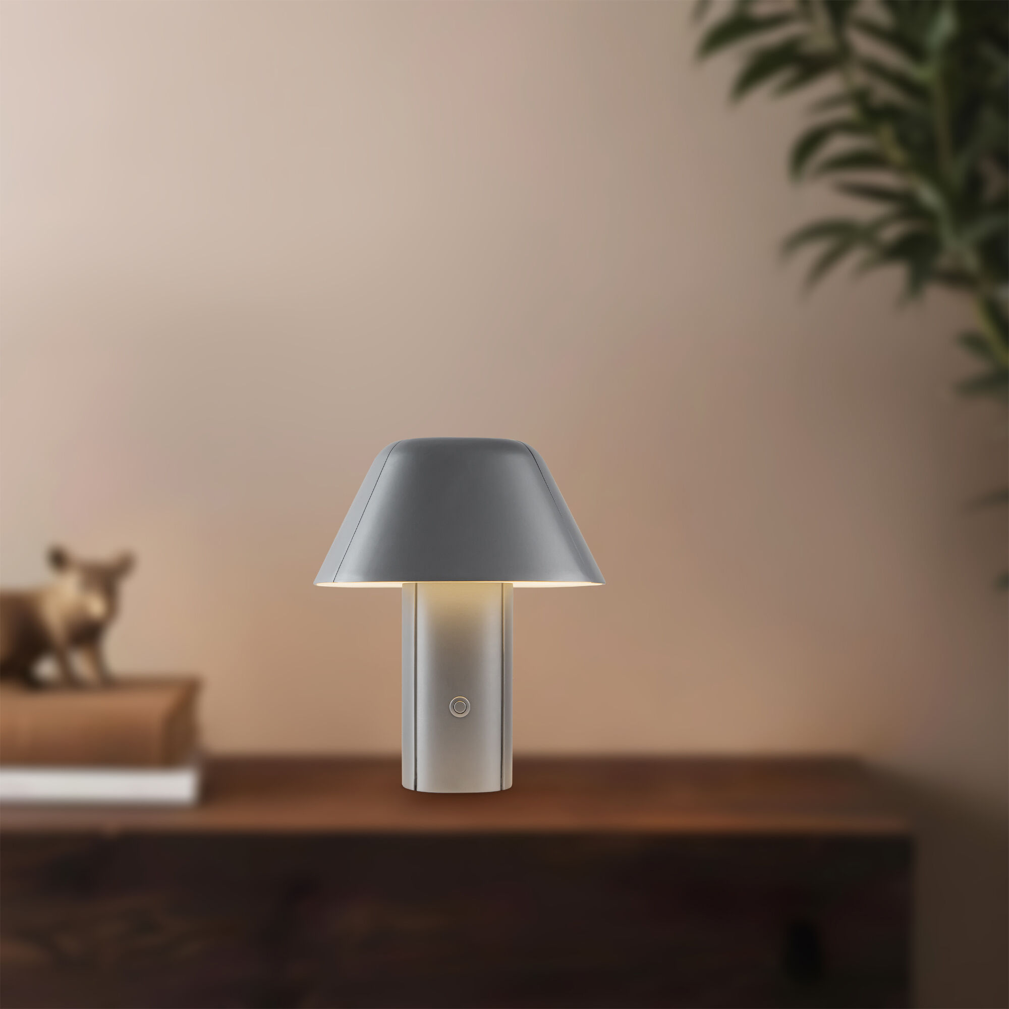 Folio 9.5 inch 5 watt Space Gray Table Lamp Portable Light
