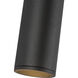 Lorna LED 12.38 inch Black Exterior Wall Sconce