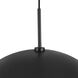 Kirby 1 Light 22.25 inch Black Pendant Ceiling Light