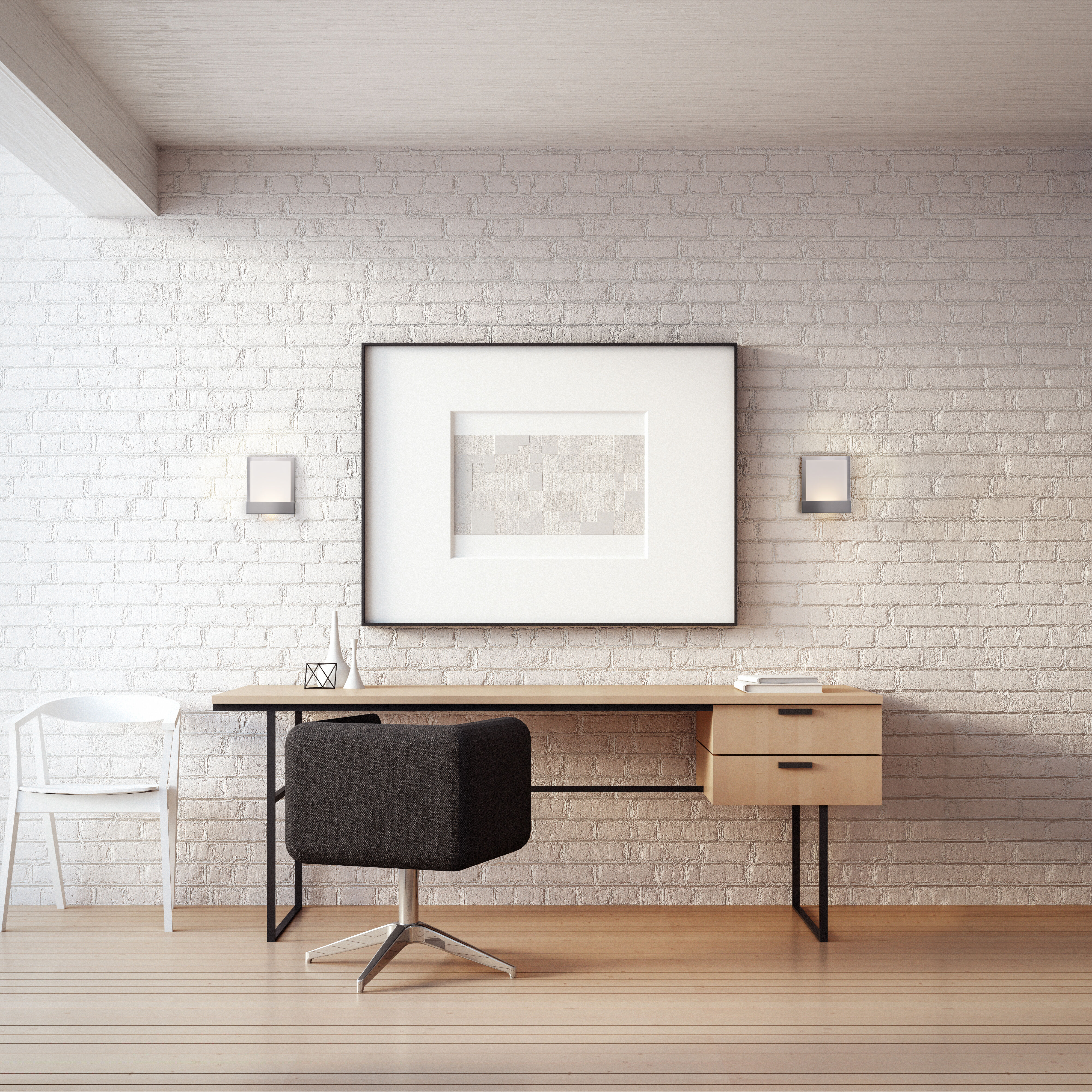 Guide Wall Sconce Wall Light in Brushed Nickel