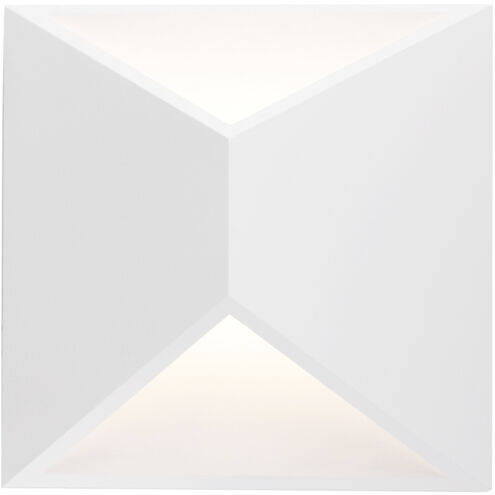 Indio LED 7 inch White Exterior Wall Sconce