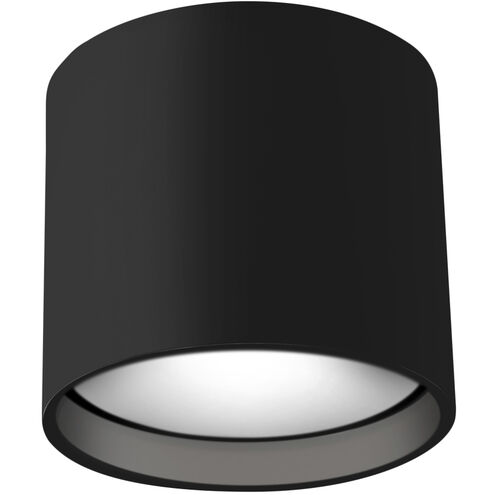 Falco LED 5.13 inch Black Flush Mount Ceiling Light, Round