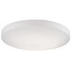Trafalgar LED 15 inch White Flush Mount Ceiling Light