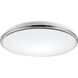 Brook LED 15.13 inch Chrome Flush Mount Ceiling Light