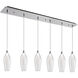 Victoria LED 5.13 inch Chrome Multi Pendant Ceiling Light