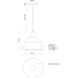 Irving 1 Light 13 inch Black Pendant Ceiling Light