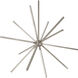 Sirius Minor LED 32.25 inch Brushed Nickel Chandelier Ceiling Light