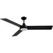 Owens 56 inch Matte Black Ceiling Fan