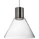 Vanier LED 11.5 inch Brushed Nickel Pendant Ceiling Light