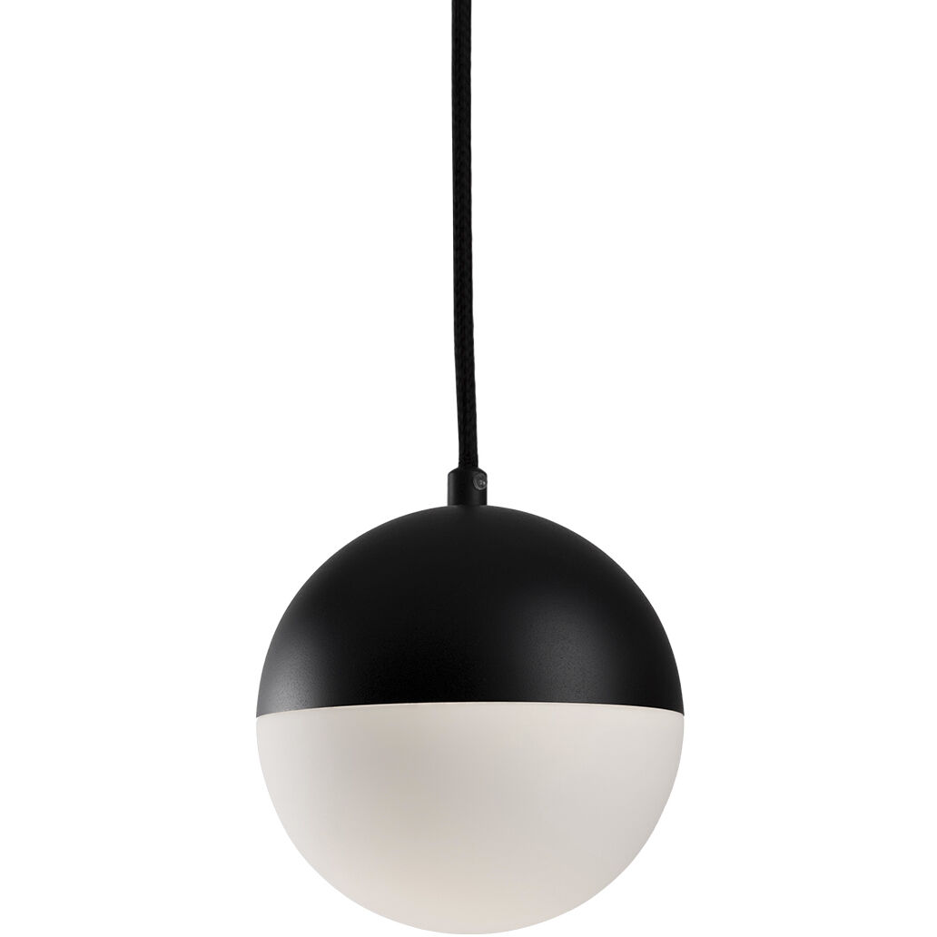 Monae LED 6 inch Black Pendant Ceiling Light