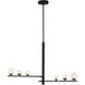 Juniper LED 9.63 inch Black Pendant Ceiling Light