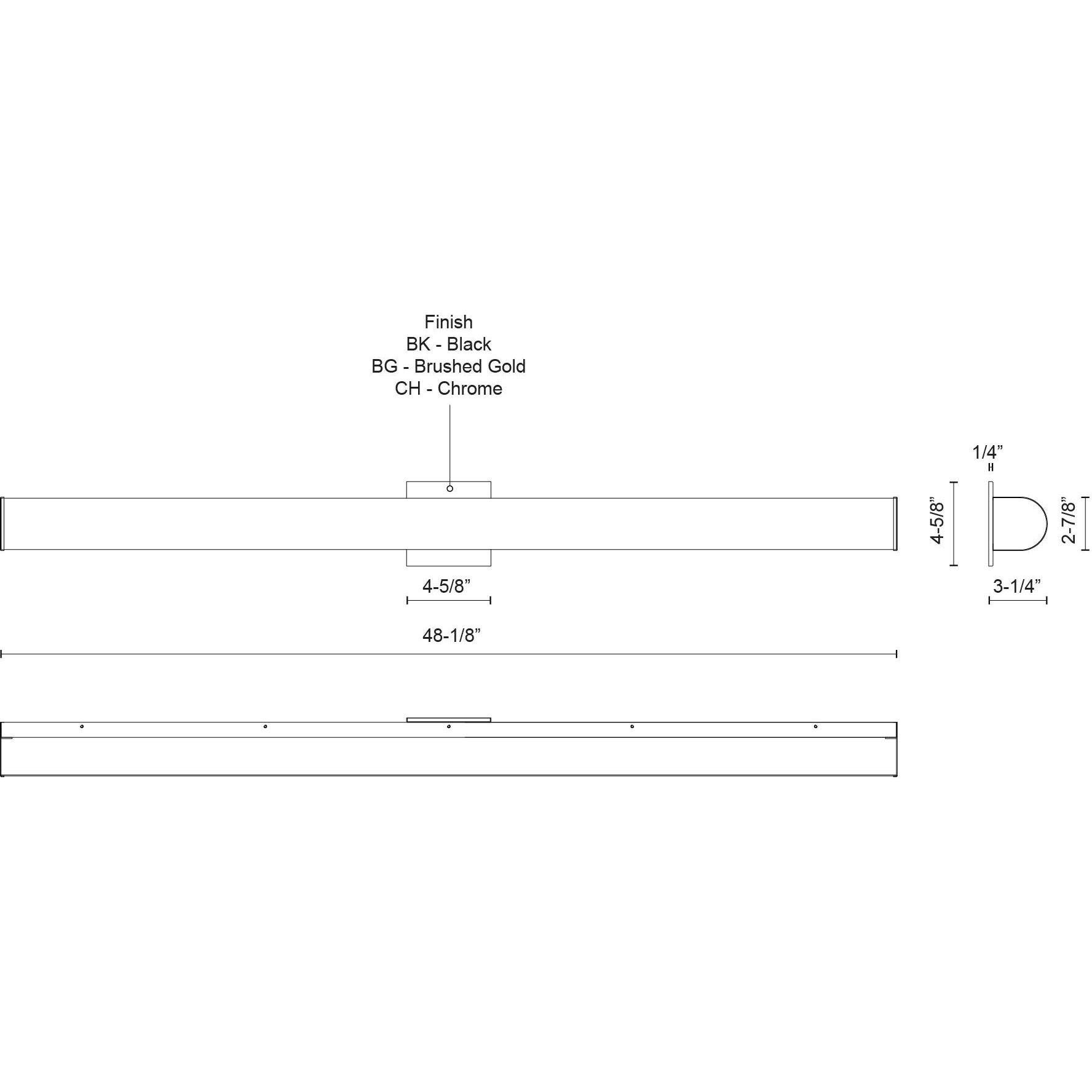 Longitude Bath Vanity Light Wall Light in Brushed Gold