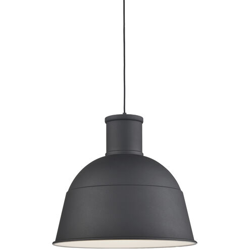 Irving 1 Light 21.75 inch Black Pendant Ceiling Light