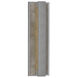 Caspian LED 18 inch Gray Exterior Wall Sconce
