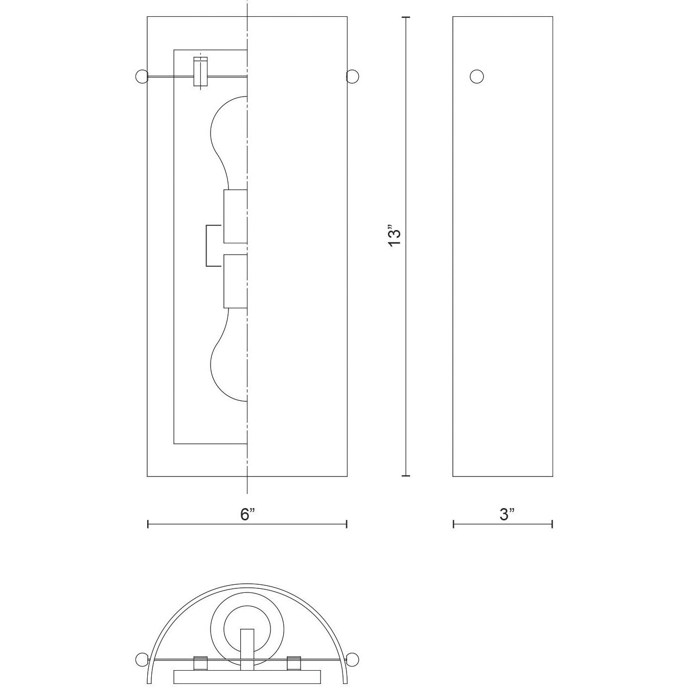 Hudson Wall Sconce Wall Light