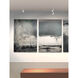 Downey LED 4.38 inch White Semi-Flush Mount Ceiling Light