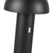 Setas 10.13 inch 3 watt Black Table Lamp Portable Light