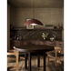 Kirby Pendant Ceiling Light in Burgundy