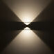 Ellis LED 6.38 inch White Exterior Wall Sconce
