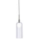 Stylo LED 4 inch Brushed Nickel Pendant Ceiling Light