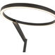 Roda 66.25 inch 25 watt Black Floor Lamp Portable Light