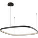 Yukon LED 39.25 inch Urban Bronze Pendant Ceiling Light