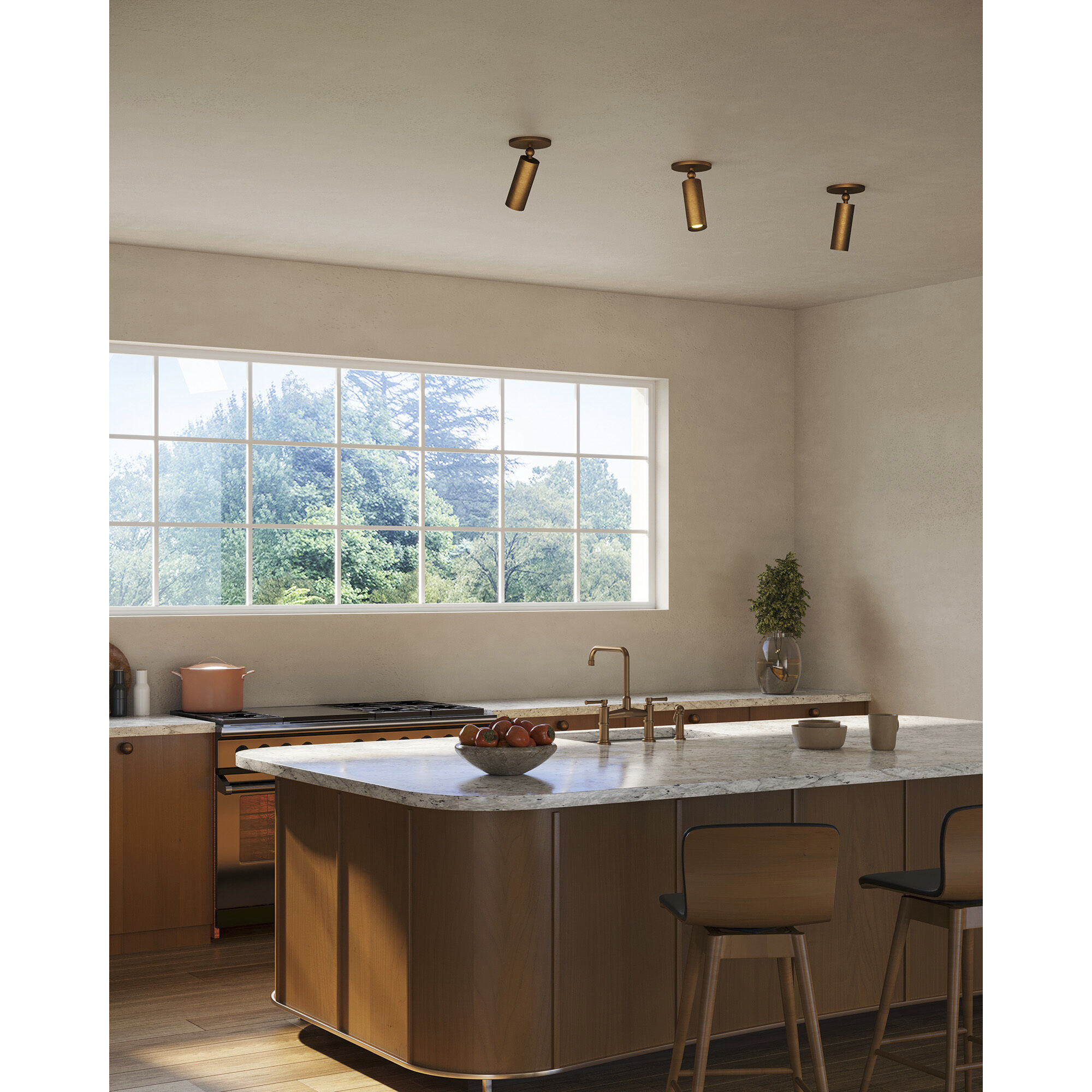 Mason 4.63 inch Vintage Brass Semi-Flush Mount Ceiling Light