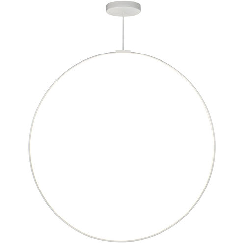 Cirque LED 48 inch White Pendant Ceiling Light