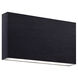 Mica LED 9.88 inch Black ADA Wall Sconce Wall Light