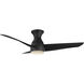 Thalia 54 inch Matte Black Hugger Fan