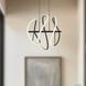 Collide LED 16.38 inch Black Pendant Ceiling Light