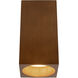 Bosco 5 inch Natural Oak Flush Mount Ceiling Light