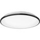 Brook LED 15.13 inch Black Flush Mount Ceiling Light
